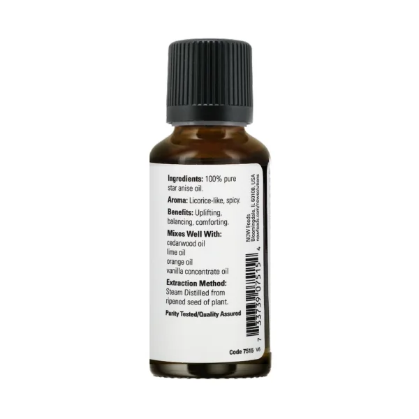 NOW Star Anise Essential Oil 30ml