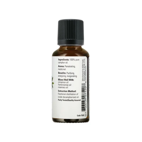 NOW Camphor Essential Oil 30ml