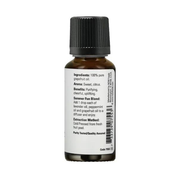 NOW Grapefruit Essential Oil 30ml
