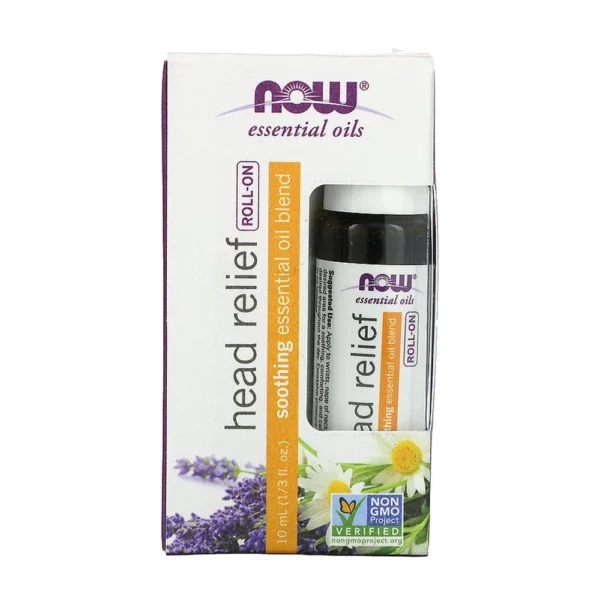 NOW Head Relief Roll-On 10ml